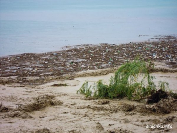 У Криму селом пронісся потік з бруду та сміття. ФОТО