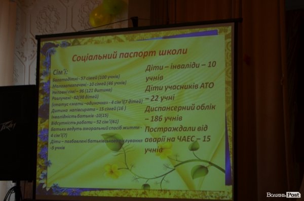 Як звітував директор школи № 17. ФОТО