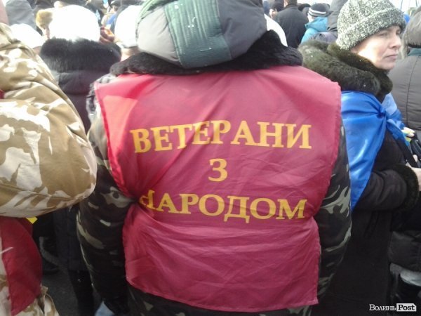 Ветерани стали основою самооборони Євромайдану