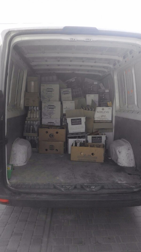 На Волині вилучили контрафактний алкоголь на суму 1,2 мільйони гривень. ФОТО