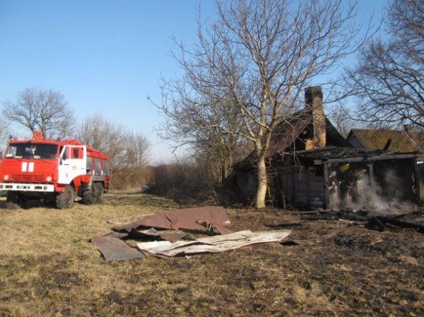 На Волині горів будинок