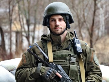 Колишній гравець «Волині» служить в зоні ООС