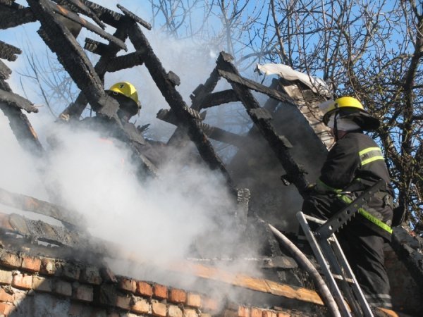 Поблизу Луцька горів будинок. ФОТО. ВІДЕО