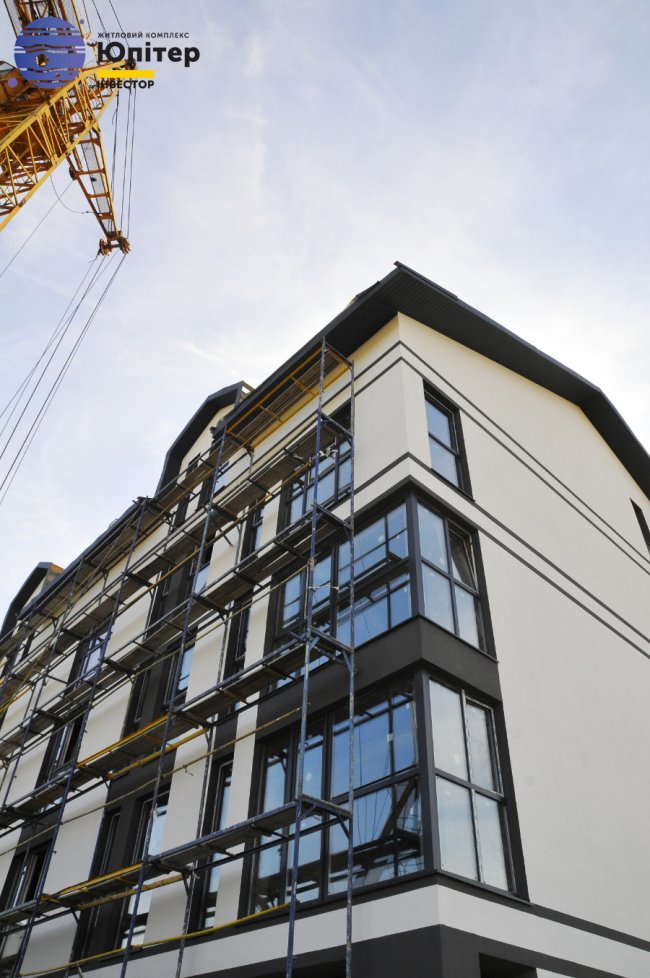 У другому будинку ЖК «Юпітер» — у розпалі внутрішні роботи*