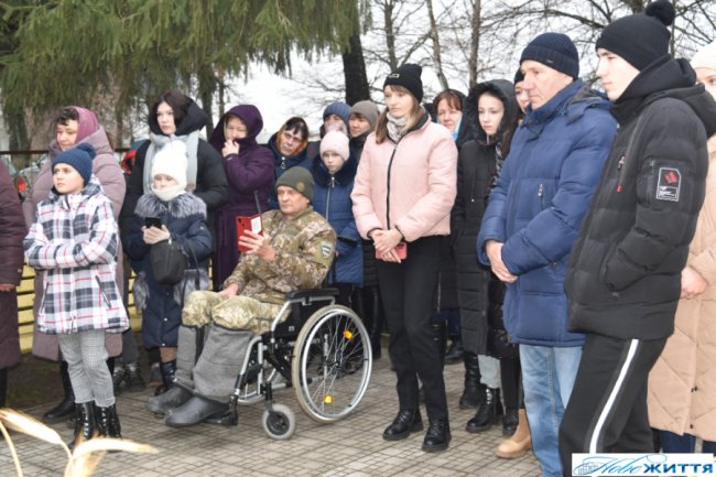 На Волині відкрили меморіальну дошку загиблому військовому Михайлу Дарчичу. ФОТО