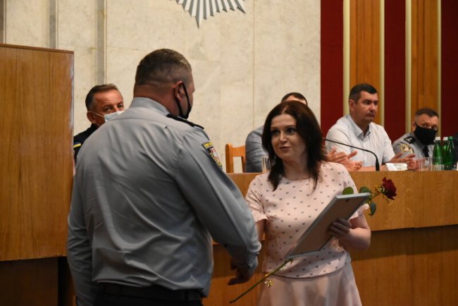 У Луцьку поліцейських привітали з професійним святом. ФОТО