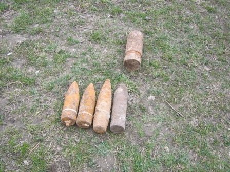 На Волині знайшли сім вибухонебезпечних предметів. ФОТО