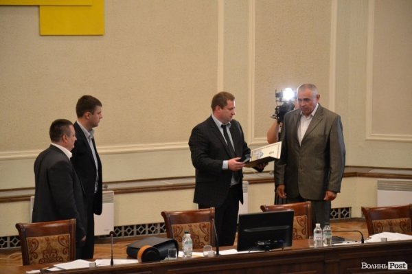 Нагородили директора волинського санаторію. ФОТО