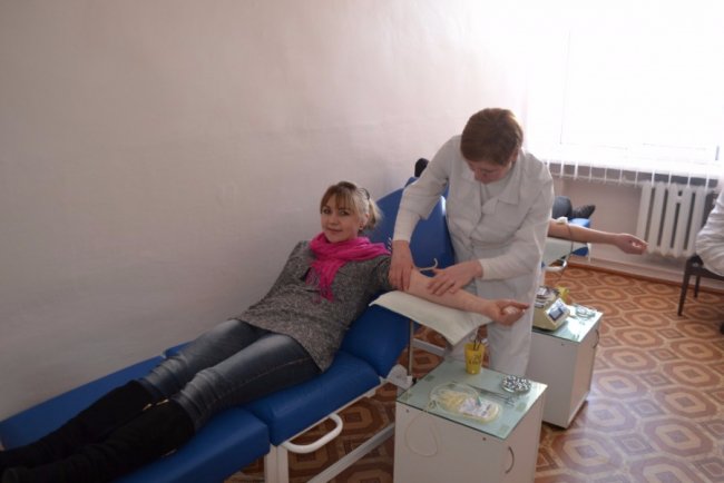 На Волині поліція здала кров пораненим бійцям