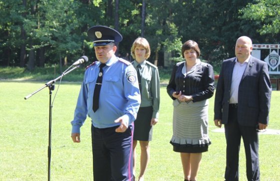 Міліція Волині влаштувала дітям розважальне шоу. ФОТО