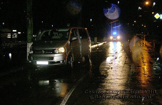 У Ковелі п’яний водій «Volkswagen» збив на смерть жінку. ФОТО
