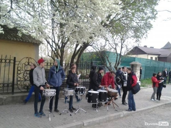  «Путін ‒ ху*ло» - марш у Луцьку