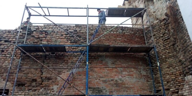 У Луцьку в Старому місті реставрують унікальні пам'ятки архітектури