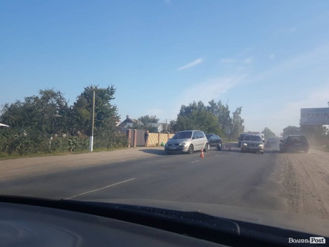 У Луцьку на Ківерцівській – аварія. ФОТО