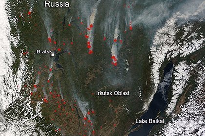 Біля озера Байкал впав метеорит. ВІДЕО