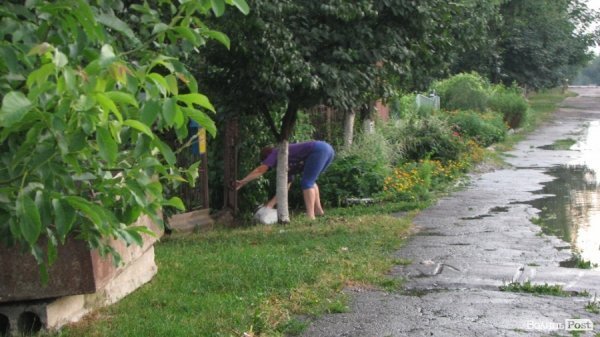 Дощ руйнує хати лучанам. ФОТО