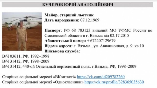 Розвідка поділилася іменами російських пілотів, які бомблять Україну