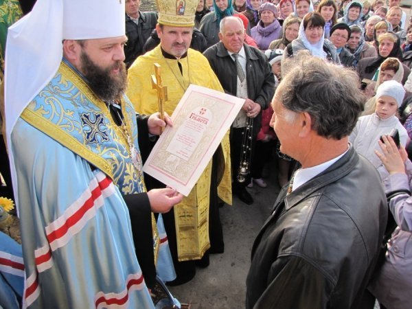 На Волині освятили каплицю на місці зруйнованого храму. ФОТО. ВІДЕО