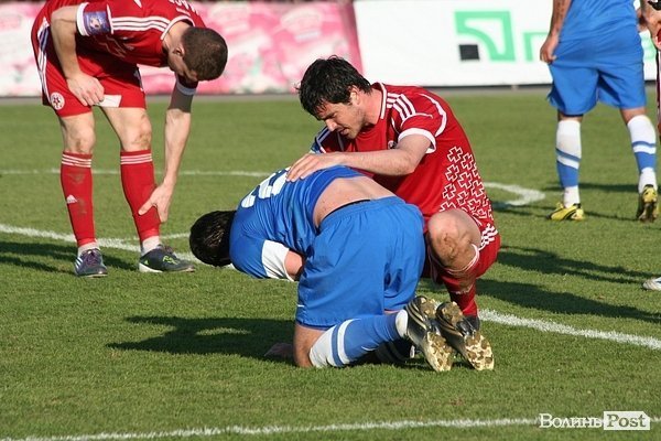 Як «Волинь» програвала «Дніпру». ФОТО