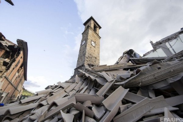 У центральній Італії - землетрус. ФОТО