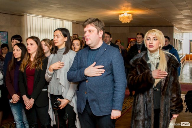 Символ свободи: у Луцьку – виставка, присвячена Державному гербу України. ФОТО