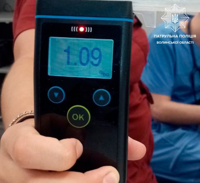 На Волині зупинили п'яних мотоцикліста та скутериста без водійських прав