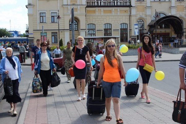 На відпочинок до Луцька прибули діти з Волновахи. ФОТО