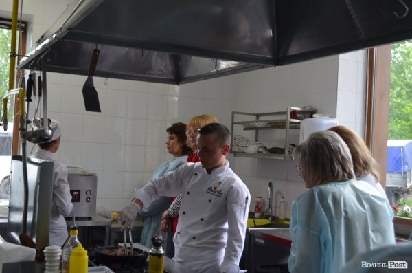 Patio di fiori показали свою кухню для керівників навчальних закладів. ФОТО