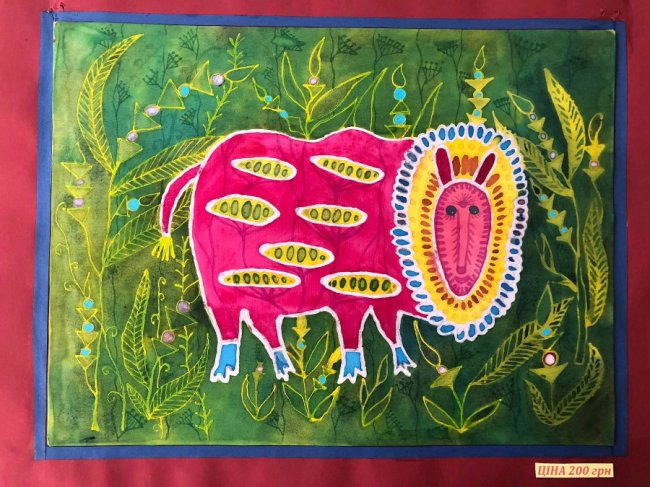 Кошти підуть на ЗСУ: у Володимирі юні художники продають свої роботи, аби наблизити перемогу