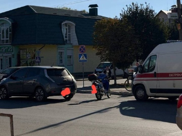 На Волині мотоцикліст не впорався з керуванням, впав і отримав адмінпротокол