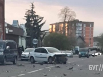 На Волині трапилася ДТП за участю двох автівок