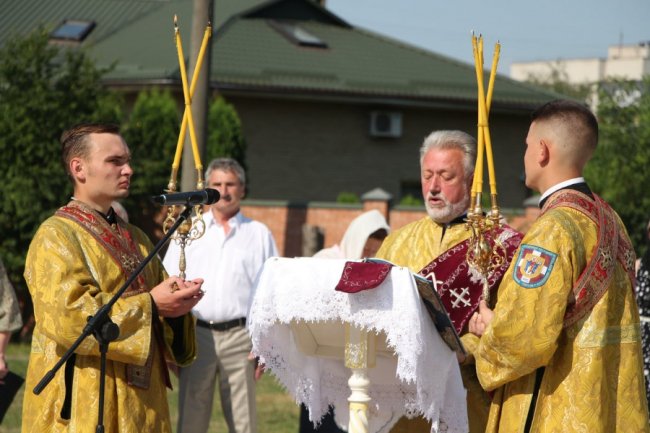 У Луцьку побудують новий храм. ФОТО