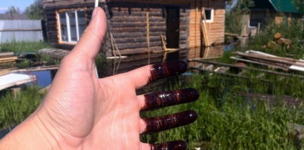 У Росії місто Нафтоюганськ затопило нафтою. ФОТО