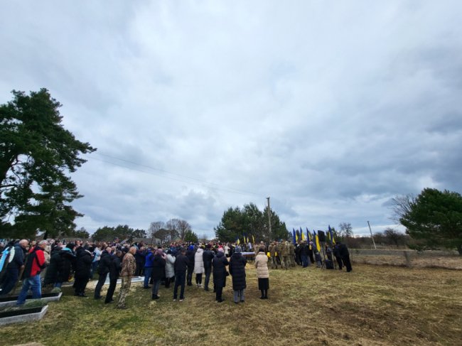 На Волині попрощалися із Героєм Михайлом Руднем