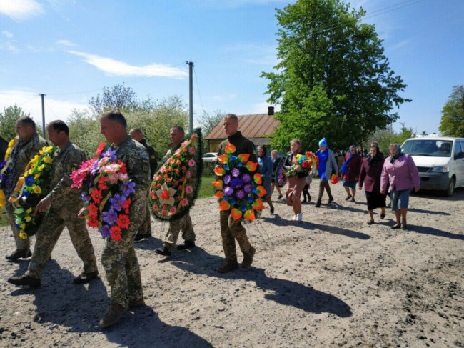 У селі на Волині похоронили військового 14-ої бригади
