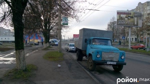 У Луцьку - ДТП на проспекті Соборності. ФОТО