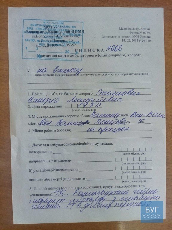 Лишився місяць до операції: батько трьох дітей з Волині потребує допомоги