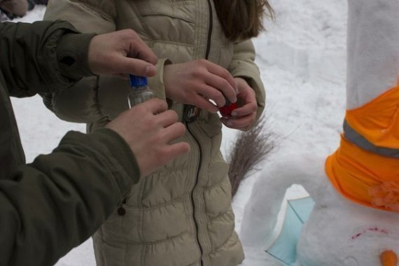У Вінниці зліпили майже 300 сніговиків. ФОТО