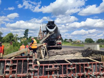 На трасі Луцьк – Львів триває ремонт. ФОТО