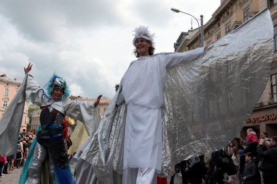 Парад з нагоди 760-річчя Львова. ФОТО. ВІДЕО