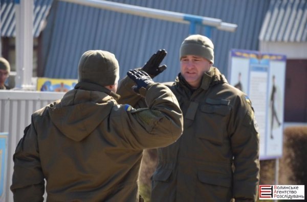 У Луцьку вітали нацгвардійців. ФОТО