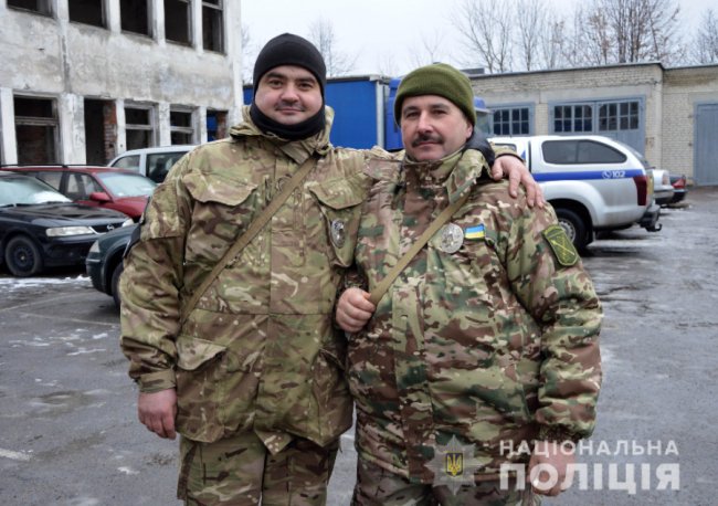 Волинські поліцейські відправилися на службу в зону ООС. ФОТО