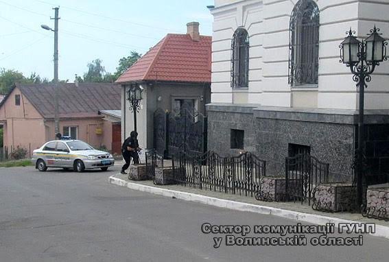 На Волині правоохоронці провели спільні навчання. ФОТО