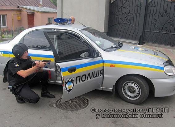 На Волині правоохоронці провели спільні навчання. ФОТО