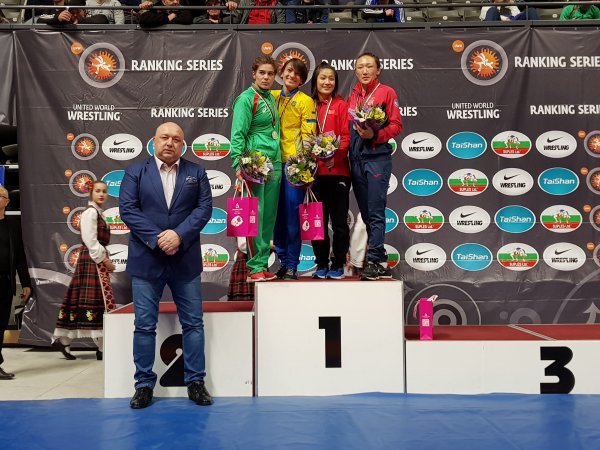 Волинянка здобула золоту медаль на турнірі з вільної боротьби в Болгарії