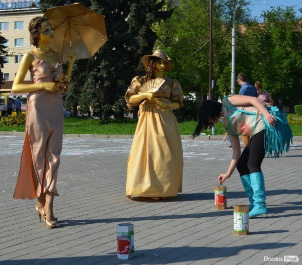 Як у Луцьку збирали гроші на благодійність. ФОТО