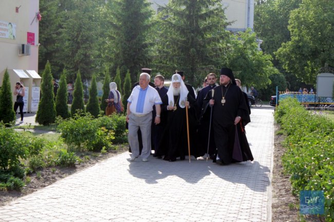 Патріарх Філарет приїхав у Володимир-Волинський. ФОТО