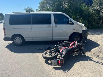 На Волині водійка збила 17-річного мотоцикліста. ФОТО