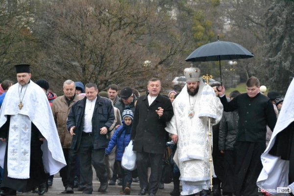 Як у Луцьку освятили Стир. ФОТО