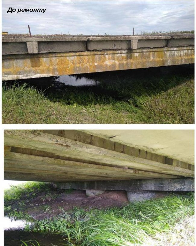 У селі на Волині відремонтували аварійний міст. ФОТО